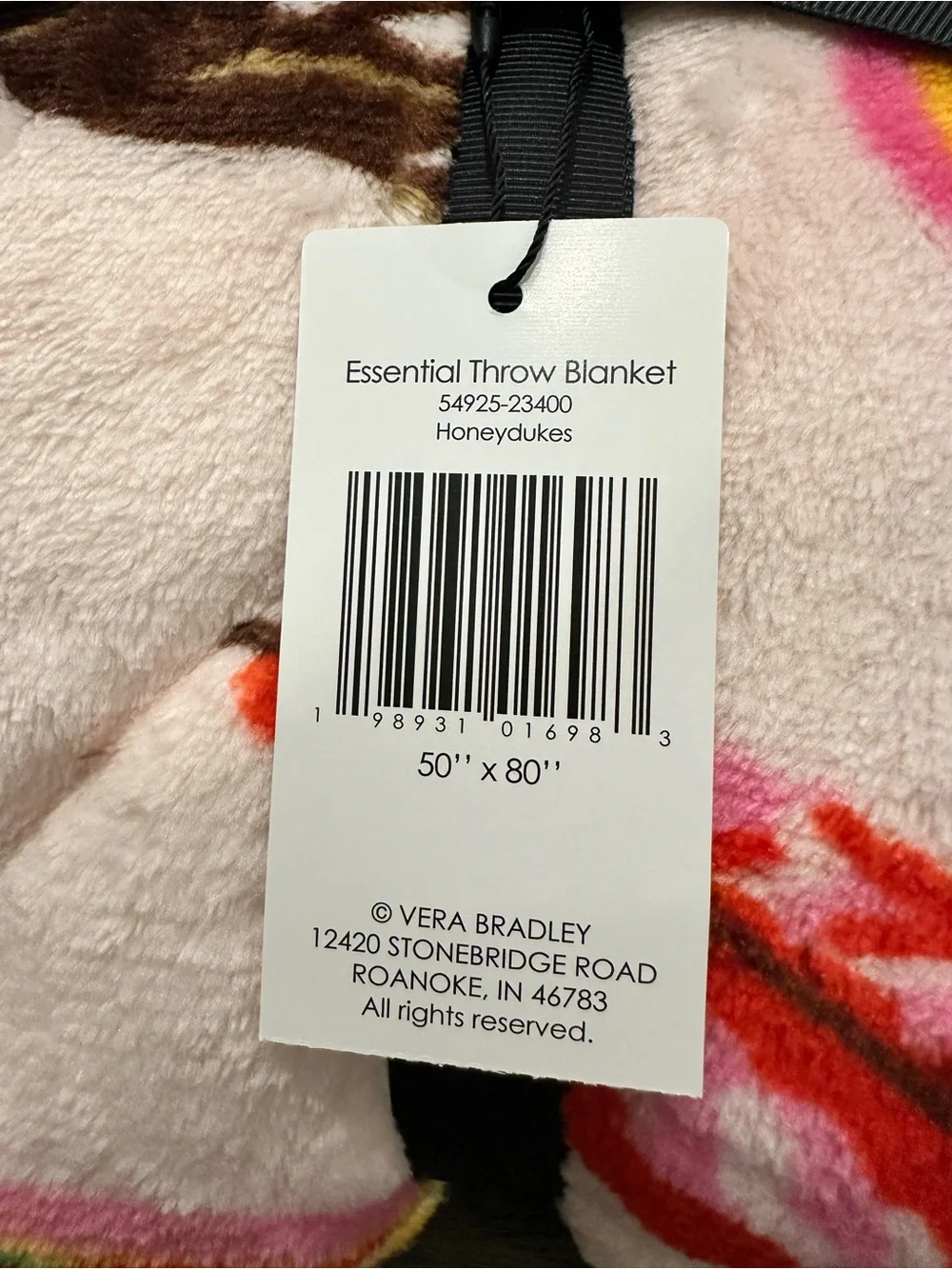 Vera Bradley Harry Potter Limited Edition Essential Throw Blanket NWT